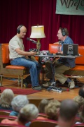 Photo by Jim Gill Michael Perry and Michael Feldman