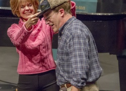 Michael Feldman with Kristin Rudrud Michael Feldman with Kristin Rudrud